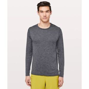 Lululemon Metal Vent Breathe Long Sleeve Black/Anchor Men’s Medium